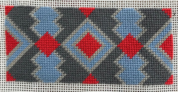 Slender Wallet Painted Canvas Insert