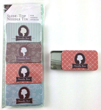 Slide-Top Needle Tin