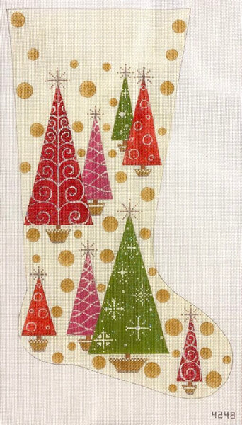 Christmas Trees & Polka Dots (AP-4248)