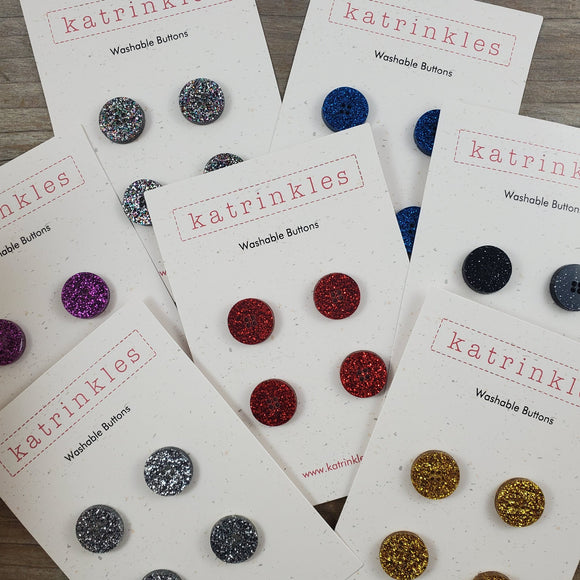 Katrinkles Acrylic Buttons (1")