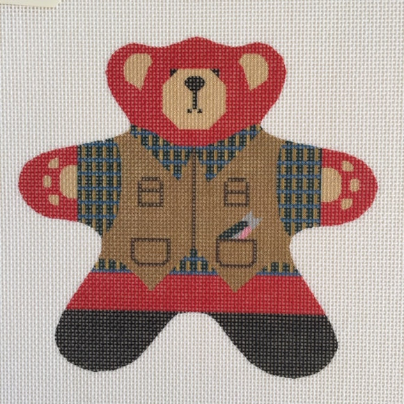 Angler Bear Ornament