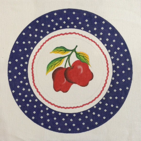 Apples on Plate (C-575)