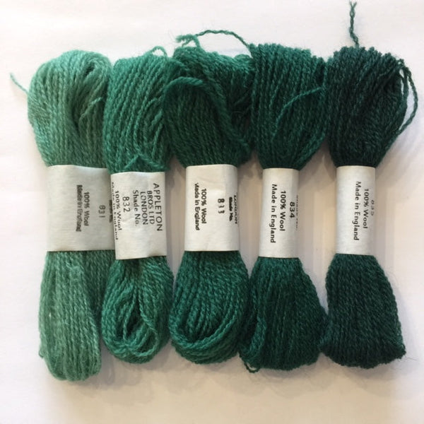 Appleton Bright Peacock Blue 831-835