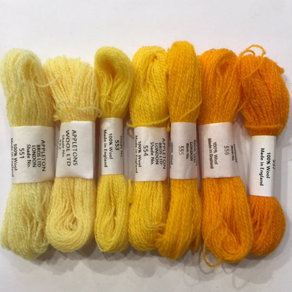 Appleton Bright Yellow 551-557