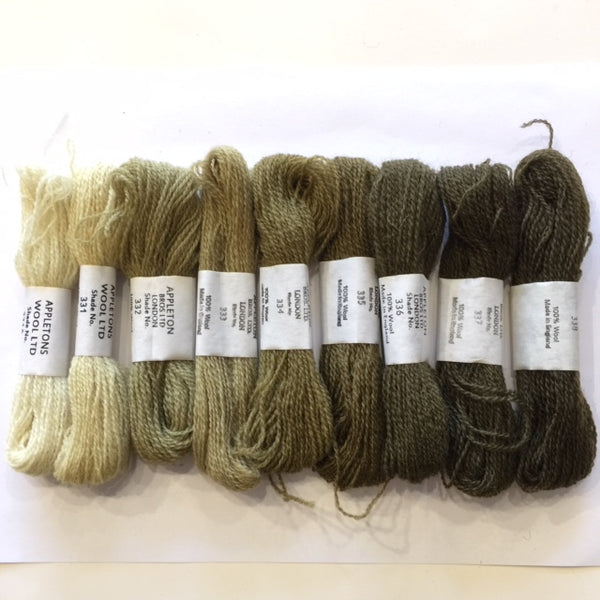 Appleton Drab Green 331A-338
