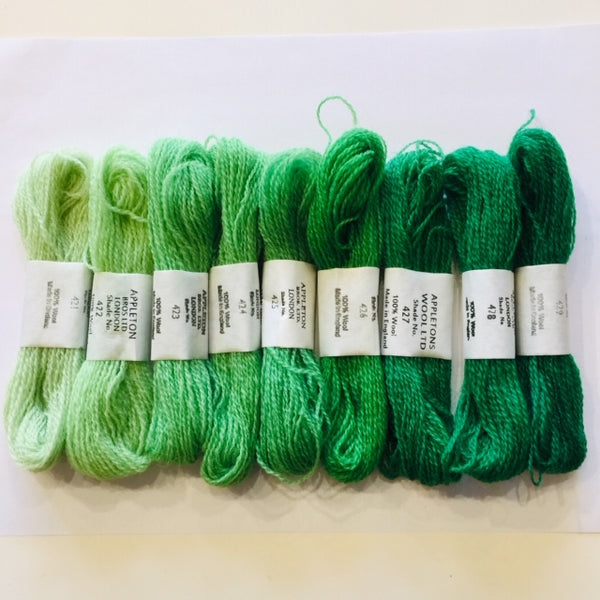 Appleton Leaf Green 421-429