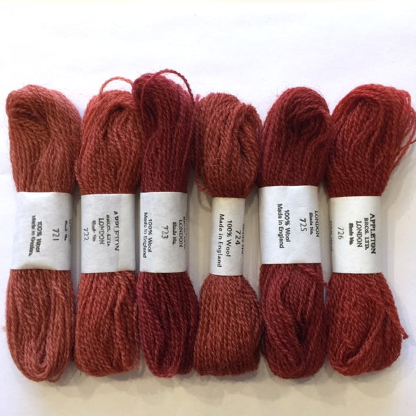 Appleton Crewel Skein (Color # 701 - 896)