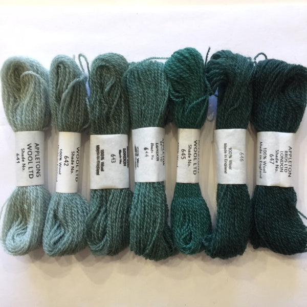 Appleton Peacock Blue 641-647