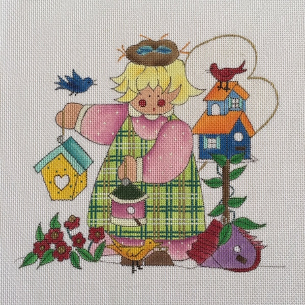 Birdhouse Angel (A-104)