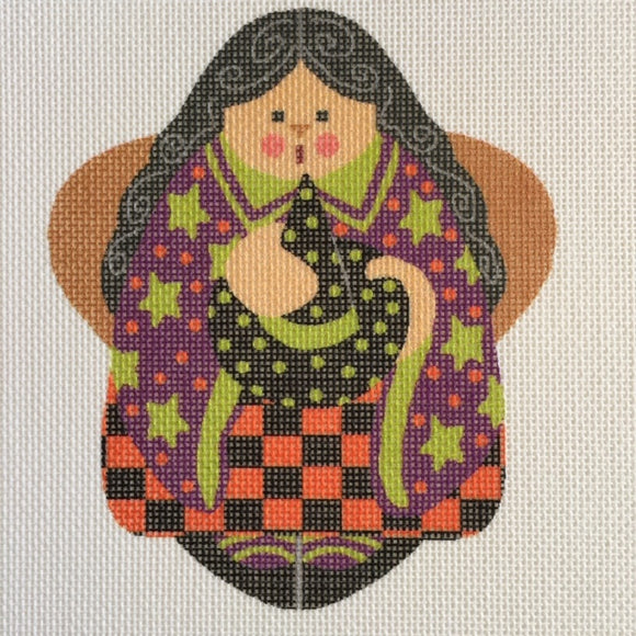 Broomhilda Angel Ornament