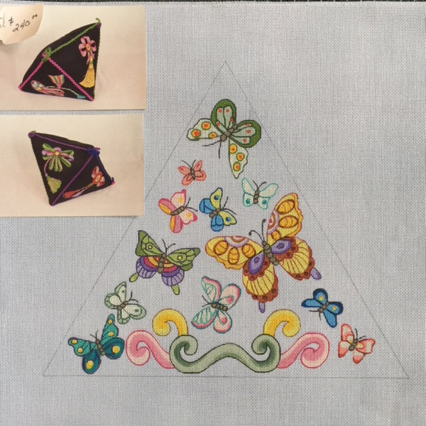 Butterfly Pillow (4-sided)