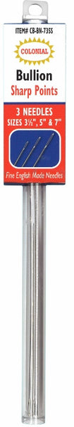 Bullion Sharp Points (3 Needles)