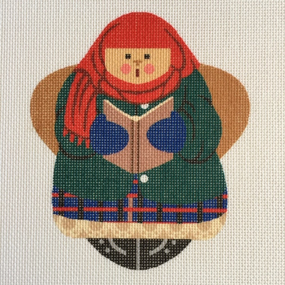 Caroling Angel Ornament