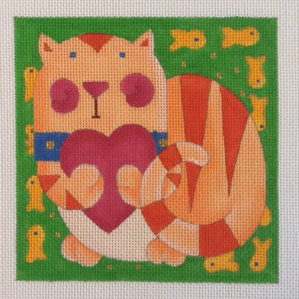 Cat Hearts Fish* (1164-E)