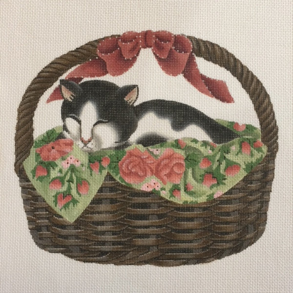 Cat in Basket* (201-C)