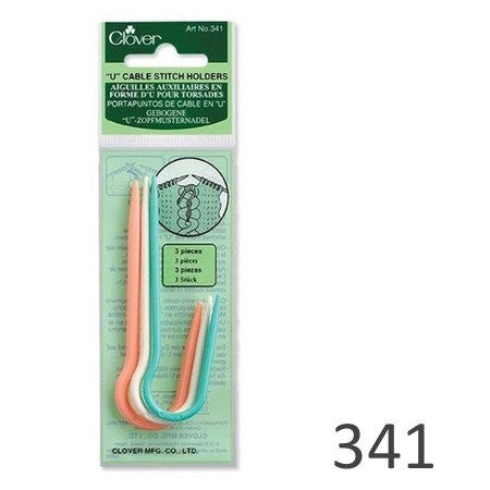 Clover Cable Stitch Holders "J" Style