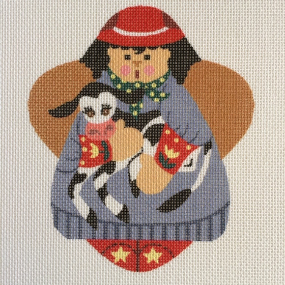 Cowgirl Angel Ornament