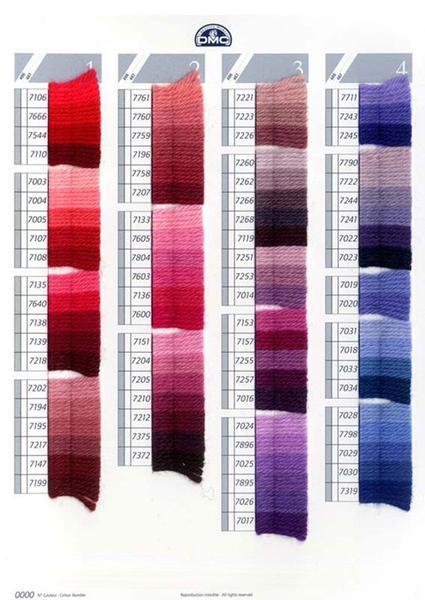 DMC Tapestry Wool* (Discontinued Colors #7006 - 7393)