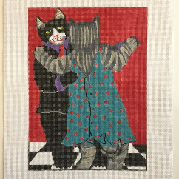 Dancing Cats (M-119)