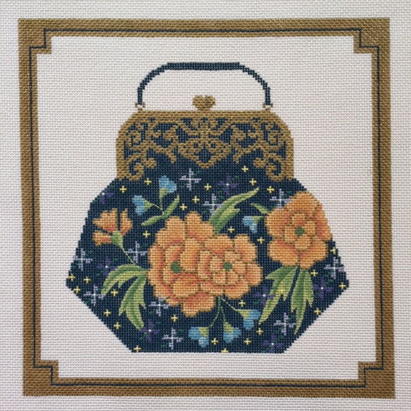 Fancy Blue Purse (L230)