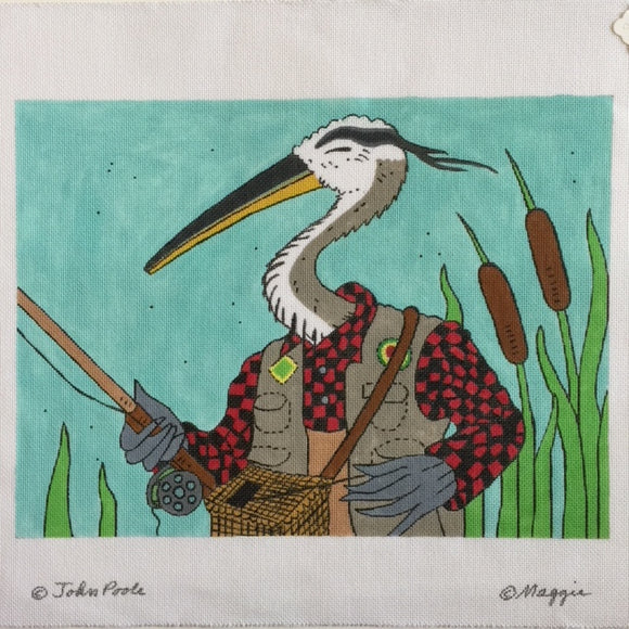 Fishing Heron (M237)