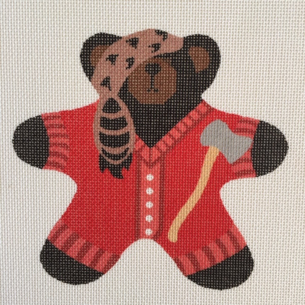 Frontier Bear Ornament