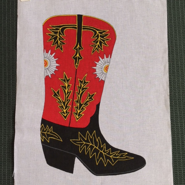 Giant Red Cowboy Boot (9086)