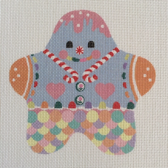 Gingerbread Snowman Ornament
