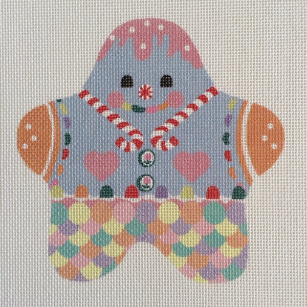 Gingerbread Snowman Ornament
