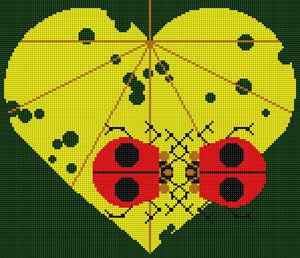 Charley Harper Ladybug Lovers HC-L126