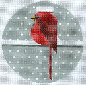 Cool Cardinal Ornament (HC-O311)