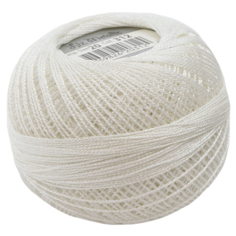 Limol Size 20 Neutral 50 GRS 100% Mercerized Crochet Thread Cotton Ball Set