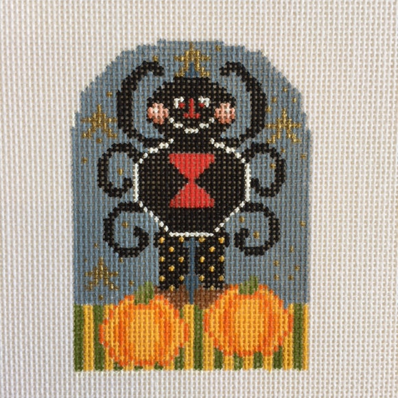 Happy Black Widow Spider (0408)