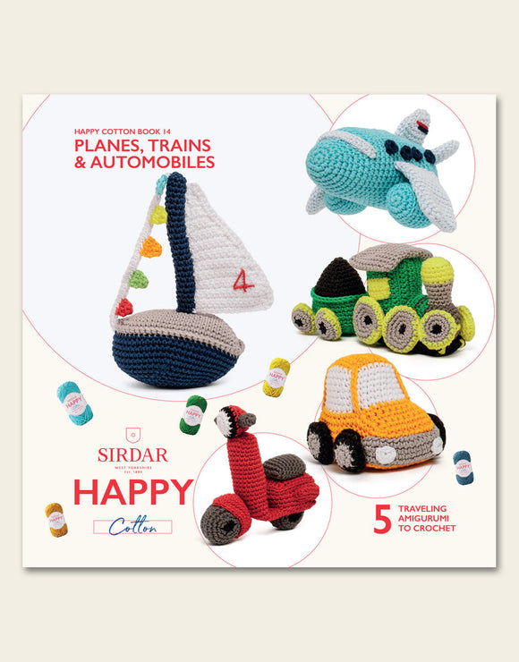 Happy Cotton Book 14: Planes, Trains, and Automobiles