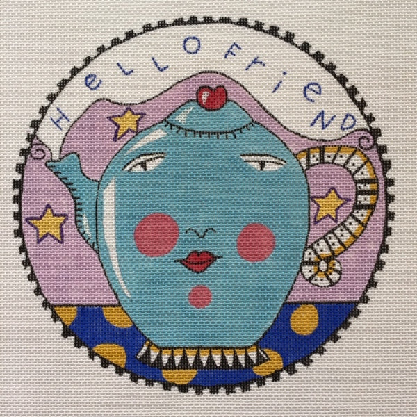 Hello Friend Teapot (M-226)