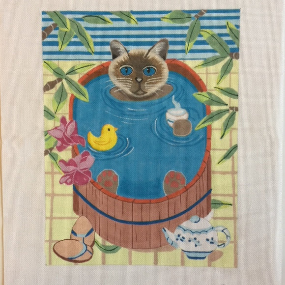 Hot Tub Cat (M-70)