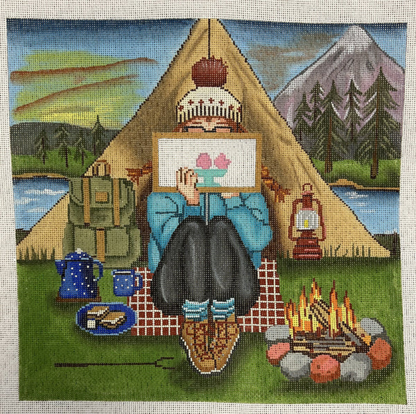 Stitching Girl Camping (GE-P336)