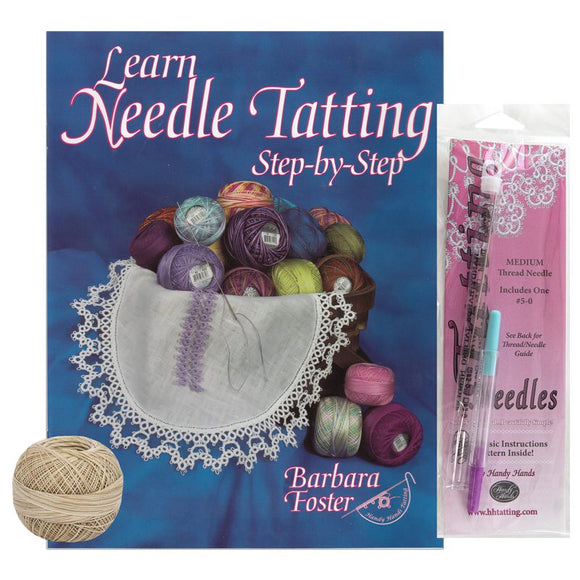 Learn Needle Tatting Step by Step Kit