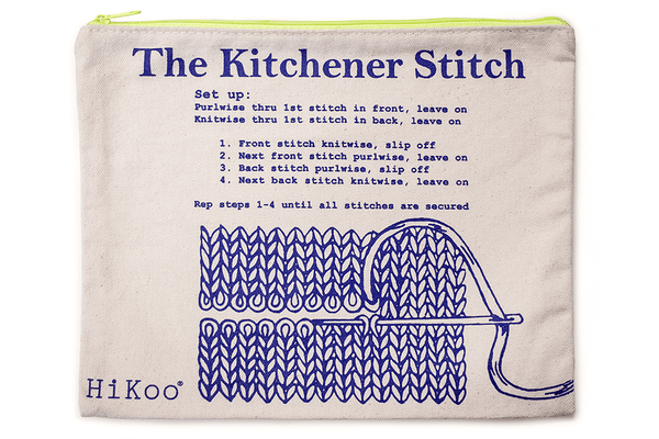 Kitchener Stitch Pouch