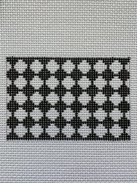 Credit Card Holder/Luggage Tag Painted Canvas Insert