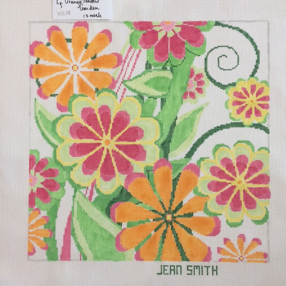 Large Orange Sherbert Garden (80A)