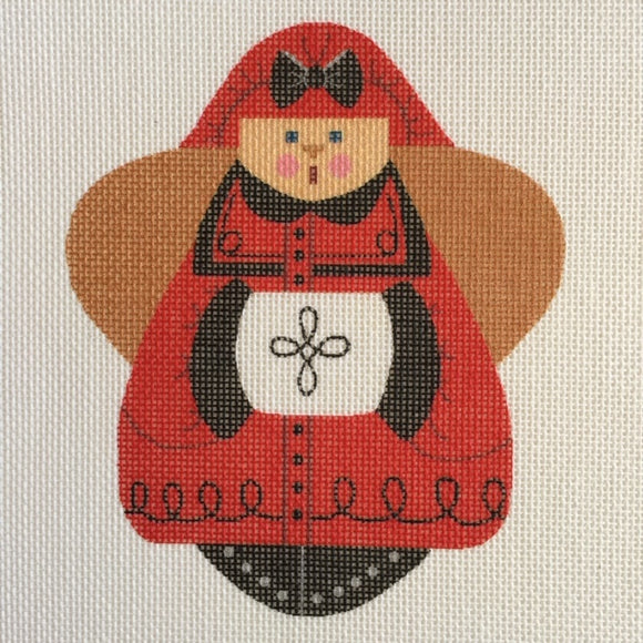 Little Rich Girl Angel Ornament