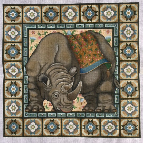 Majestic Rhino Pillow* (328)