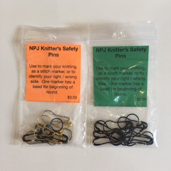 NPJ Knitter's Safety Pins