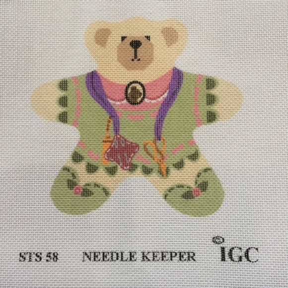 Needle Keeper Bear Ornament