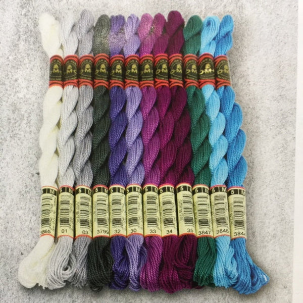 DMC Perle Cotton #5 (Color # Blanc, Ecru, B5200, 1 - 498)