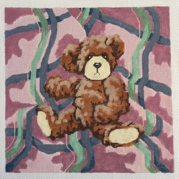 Pink Cammo Bear