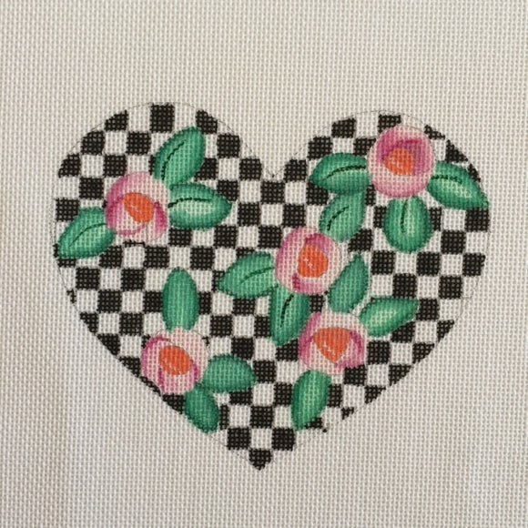 Pink Flower Heart (MEV-10)