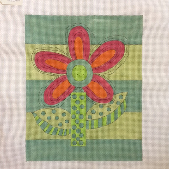 Pink and Orange Flower (384-KB)