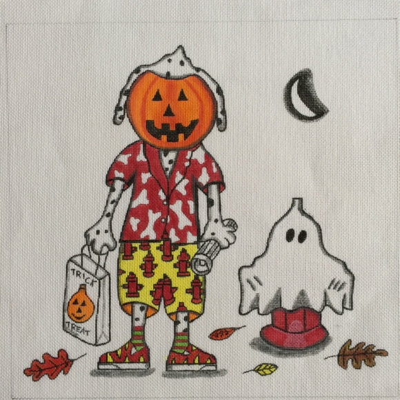 Pumpkin Head Trick or Treat (M-242)